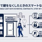 【プロが教える】賃貸物件の鍵紛失！深夜でも絶対にやってはいけないNG行動と最短解決マニュアル